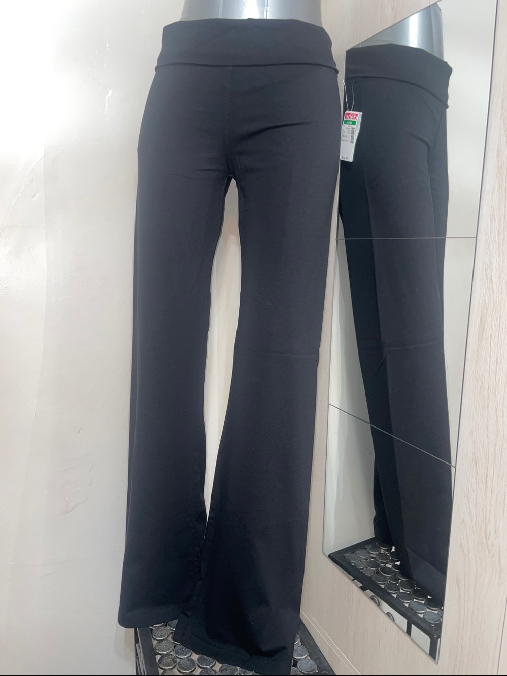 Ambiance Black Flare Yoga Pants